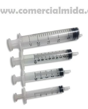 JERINGA DE PLASTICO DESECHABLE
